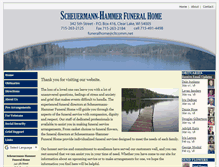 Tablet Screenshot of clearlakefuneralhome.com